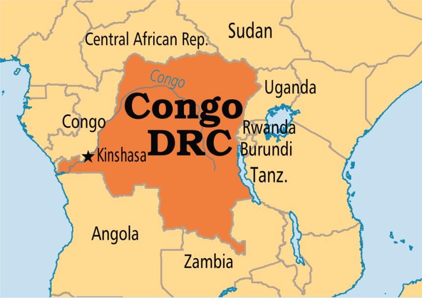 نقشہ کے drc